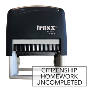 Traxx 9012 48 x 18mm Homework Uncompleted - Citizenship