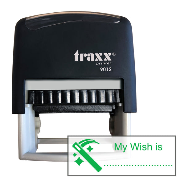 Traxx 9012 48 x 18mm Assessment Stamp - My Wish is