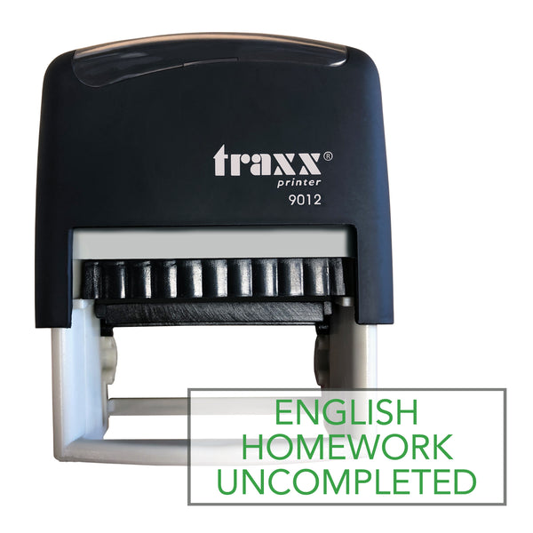Traxx 9012 48 x 18mm Homework Uncompleted - English
