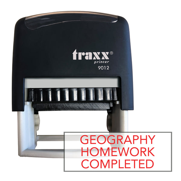 Traxx 9012 48 x 18mm Homework Completed - Geography