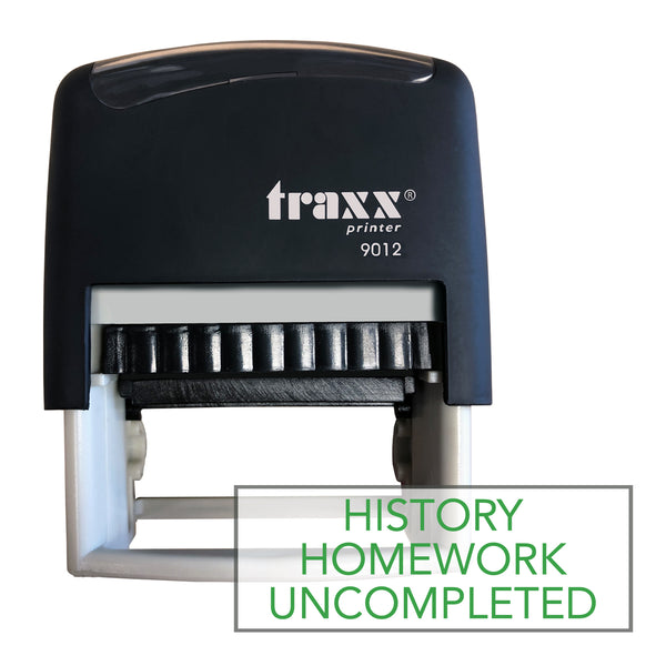 Traxx 9012 48 x 18mm Homework Uncompleted - History