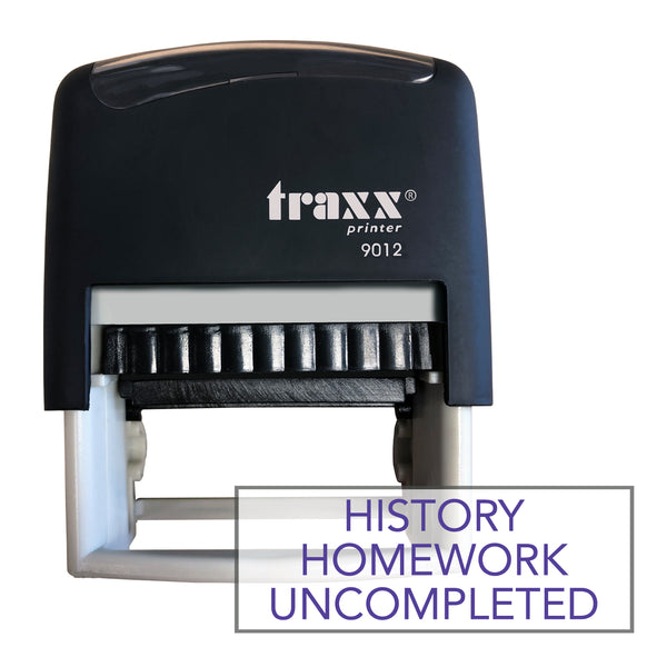 Traxx 9012 48 x 18mm Homework Uncompleted - History
