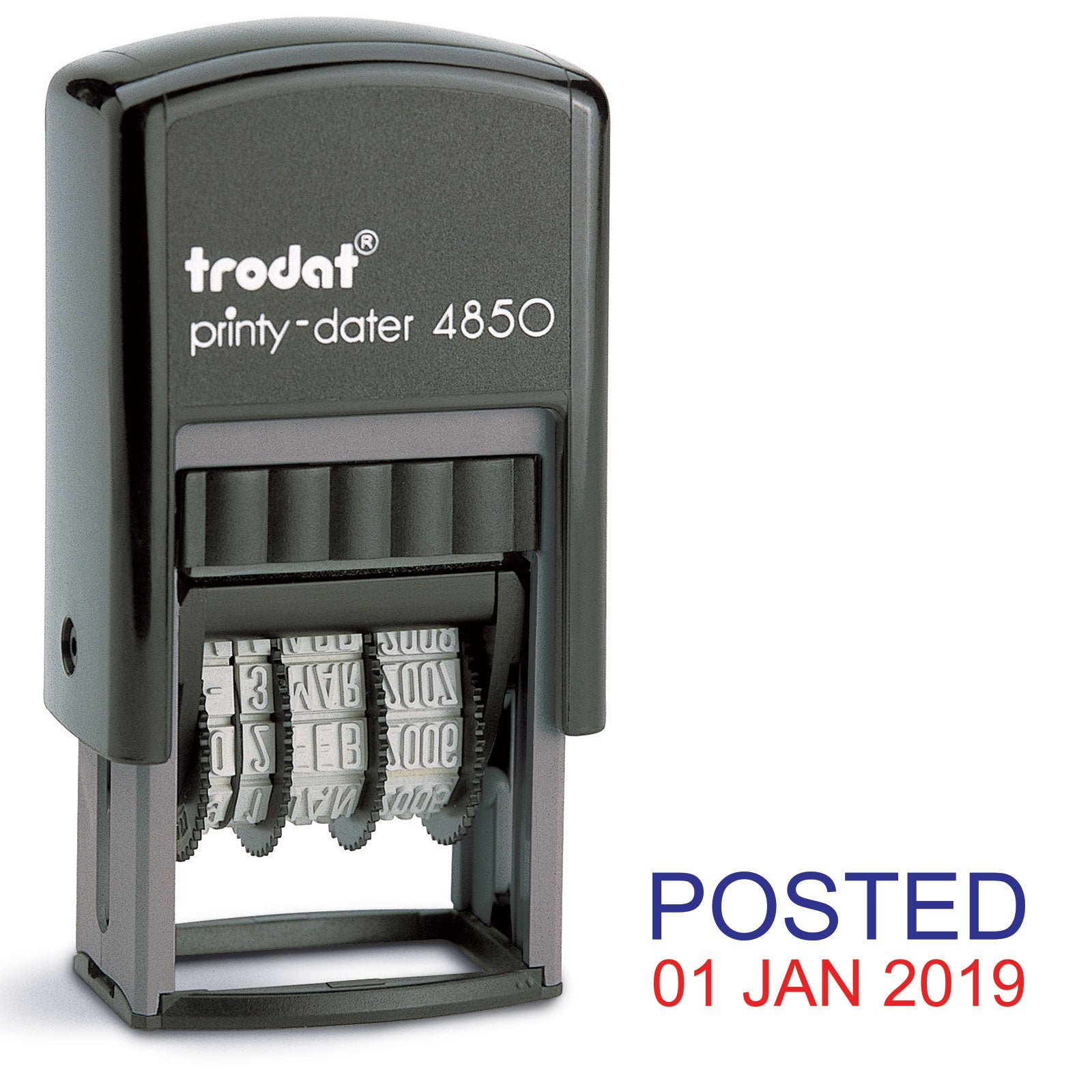 Trodat 4850 Stock Date Stamp POSTED