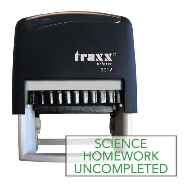 Traxx 9012 48 x 18mm Homework Uncompleted - Science
