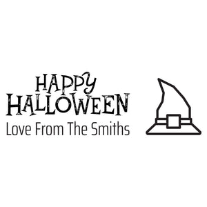 Small Personalised Stamp - Halloween 5