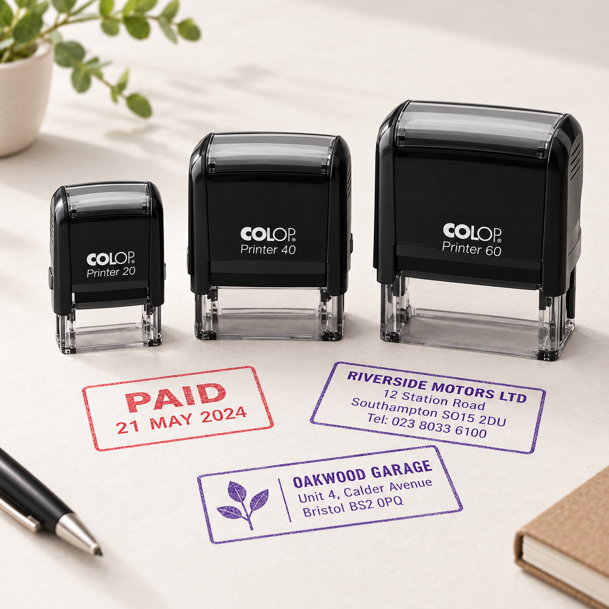 Colop Stamps collection