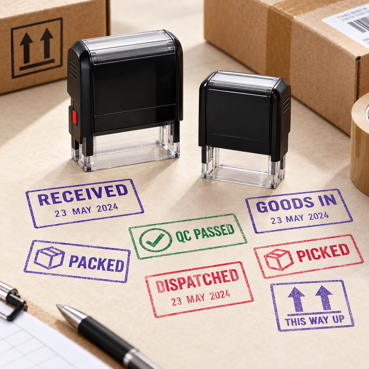 Warehouse Stamps collection