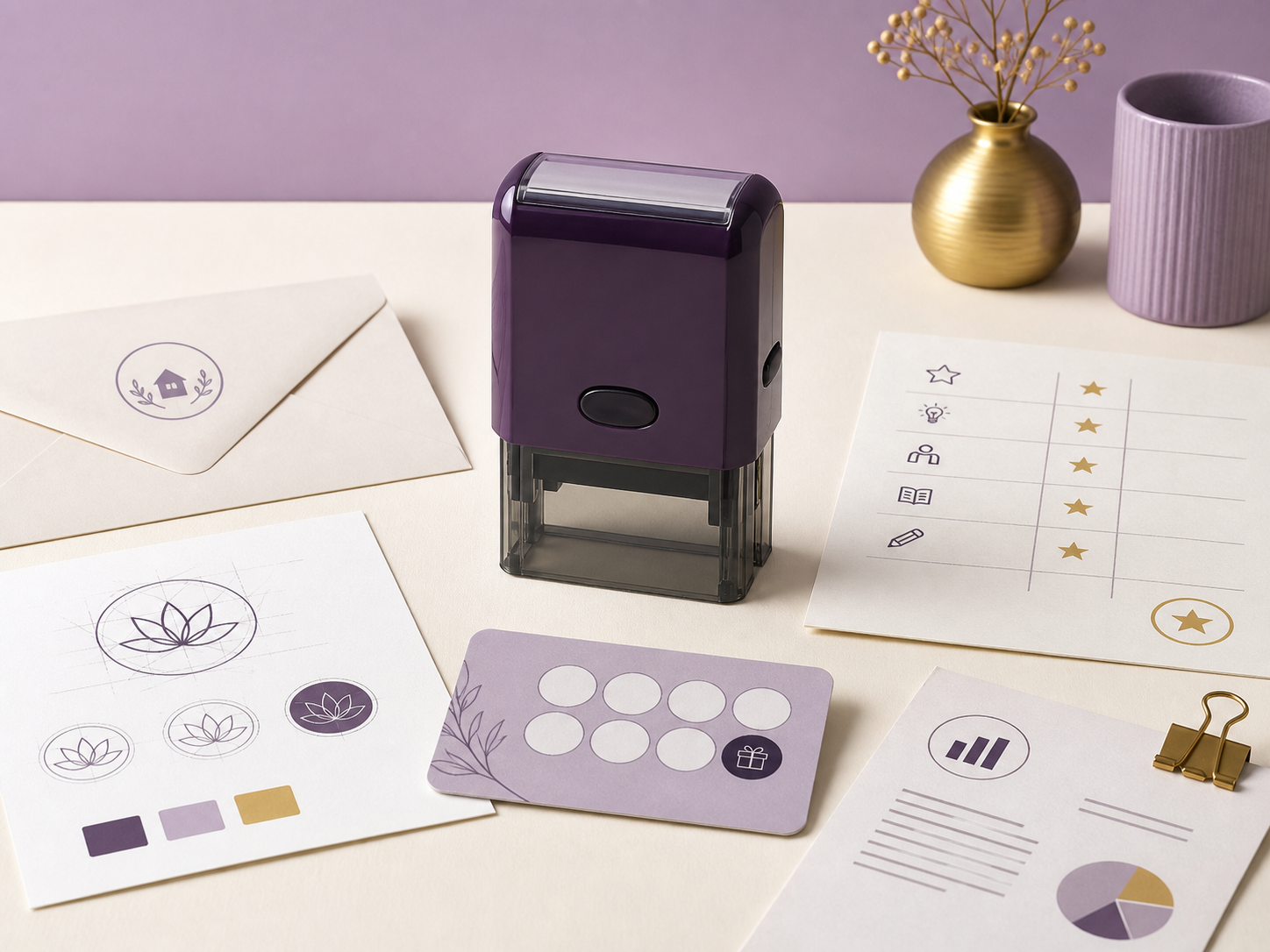 Rubber stamp buying guides