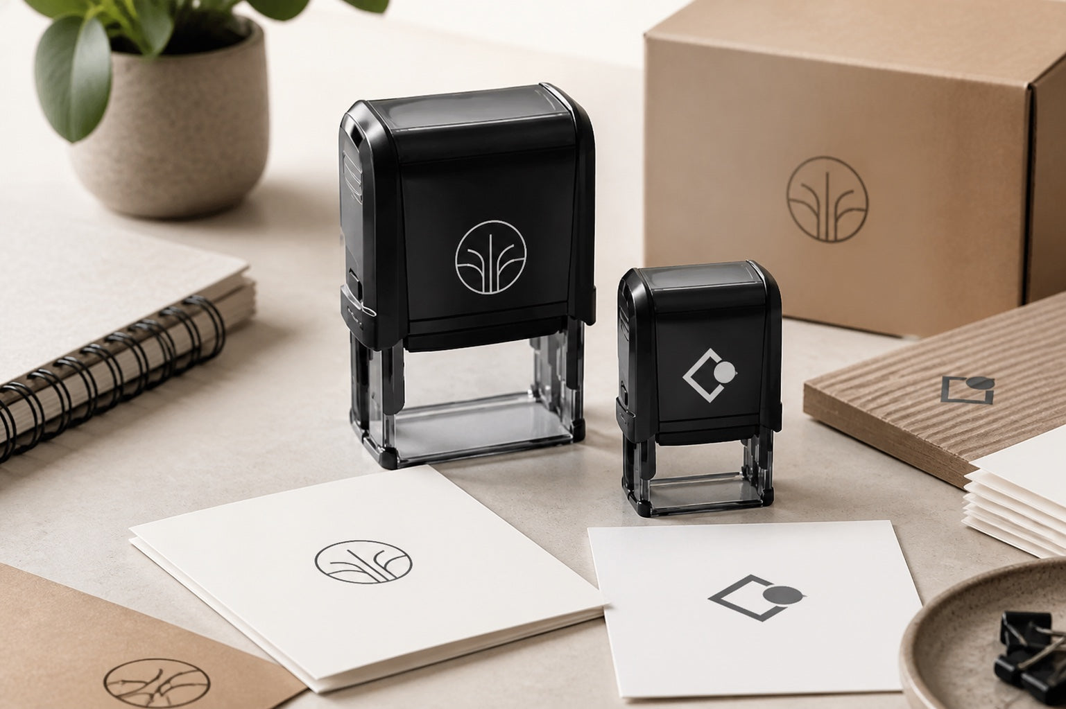 Personalised Logo Stamps