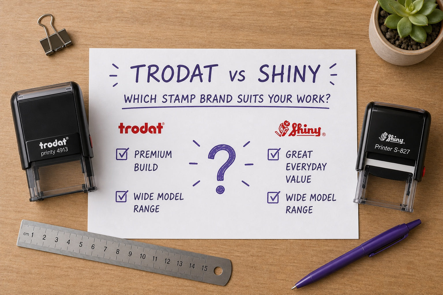 Trodat Vs Shiny